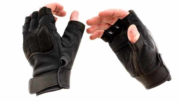 Женские перчатки без пальцев