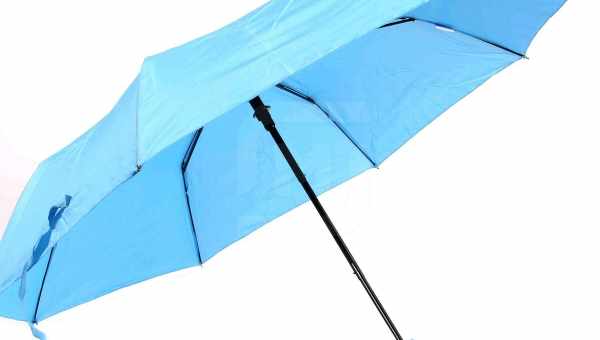 Синий зонт