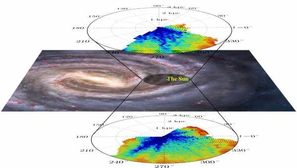 Создана самая детальная 3D-карта Млечного Пути
